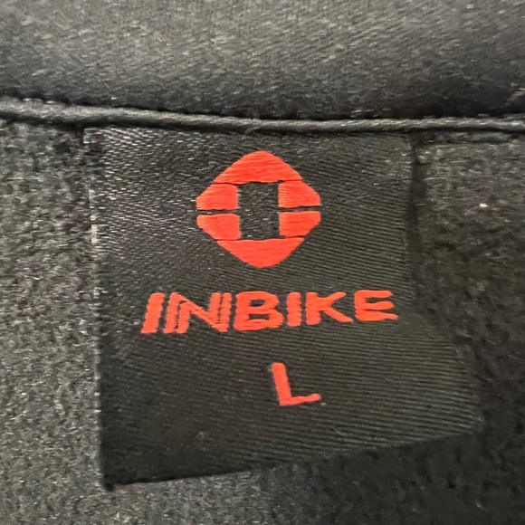 INBIKE Men's Cycling Jacket Winter Fleece Thermal Windproof Soft Shell Wind Coat - Picture 11 of 12